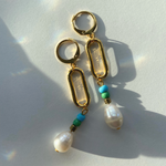 Load image into Gallery viewer, Aiya Napa Freshwater Pearl Earrings
