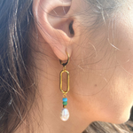 Load image into Gallery viewer, Aiya Napa Freshwater Pearl Earrings
